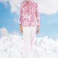 Forest Toile Voile Shirt - Carmine Rose