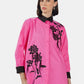 Griselda Embroidery Shirt - Pink