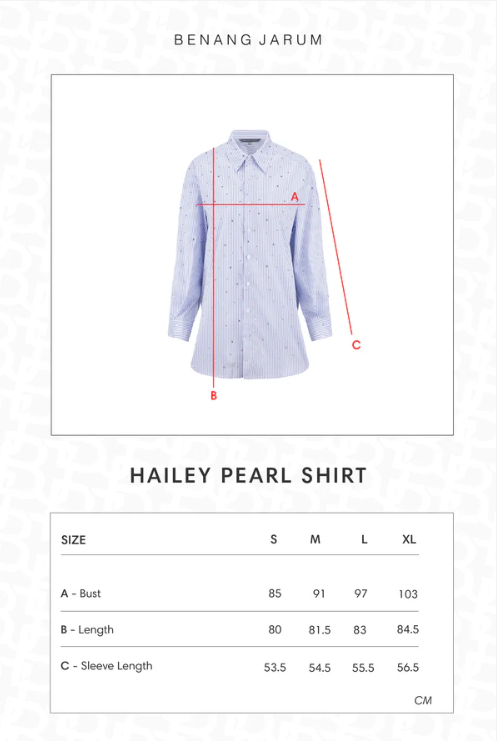 Hailey Pearl Shirt - Blue