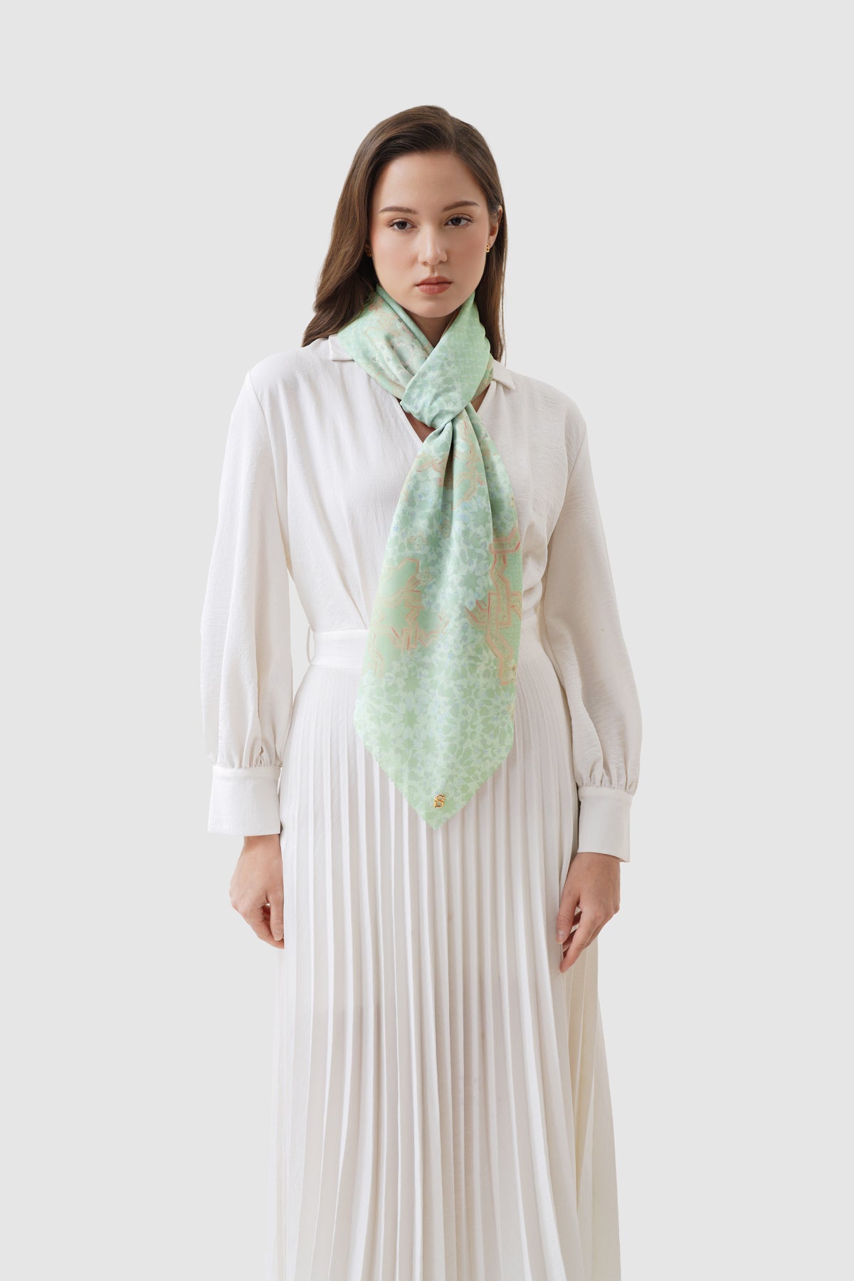 Haramain 2 Voile Square - Jade