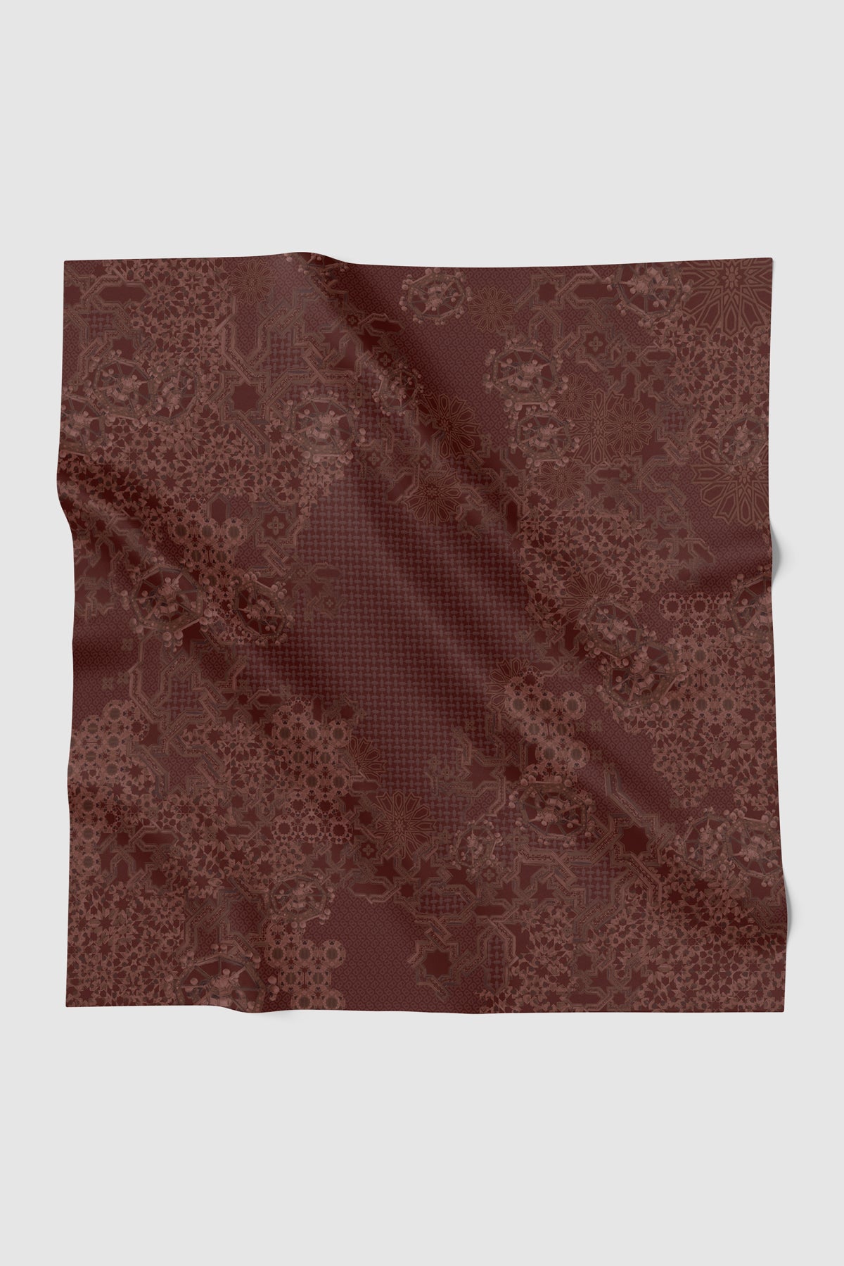 Haramain 2 Satin Square - Oud Red