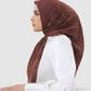 Haramain 2 Voile Square - Oud Red