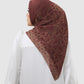 Haramain 2 Satin Square - Oud Red