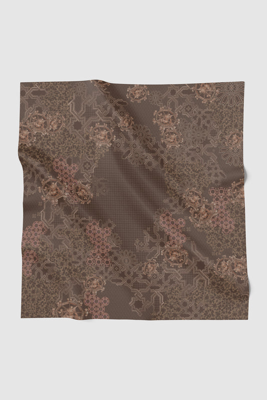 Haramain 2 Satin Square - Pecan