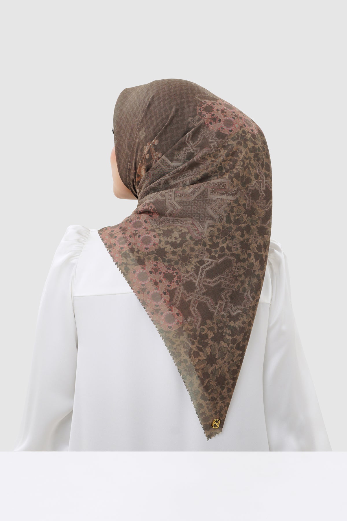 Haramain 2 Voile Square - Pecan