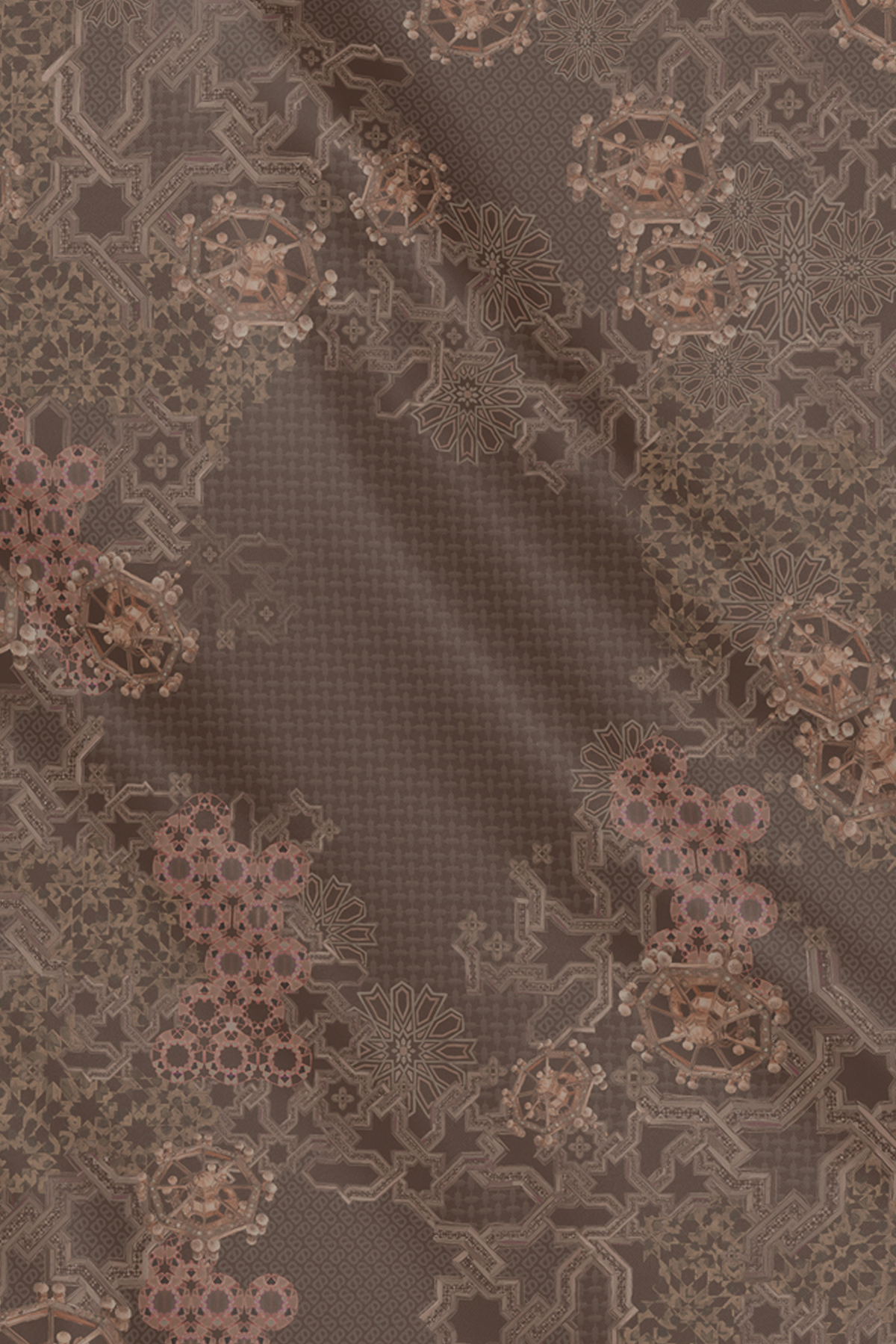 Haramain 2 Voile Square - Pecan