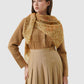 Haramain 2 Voile Square - Sandalwood