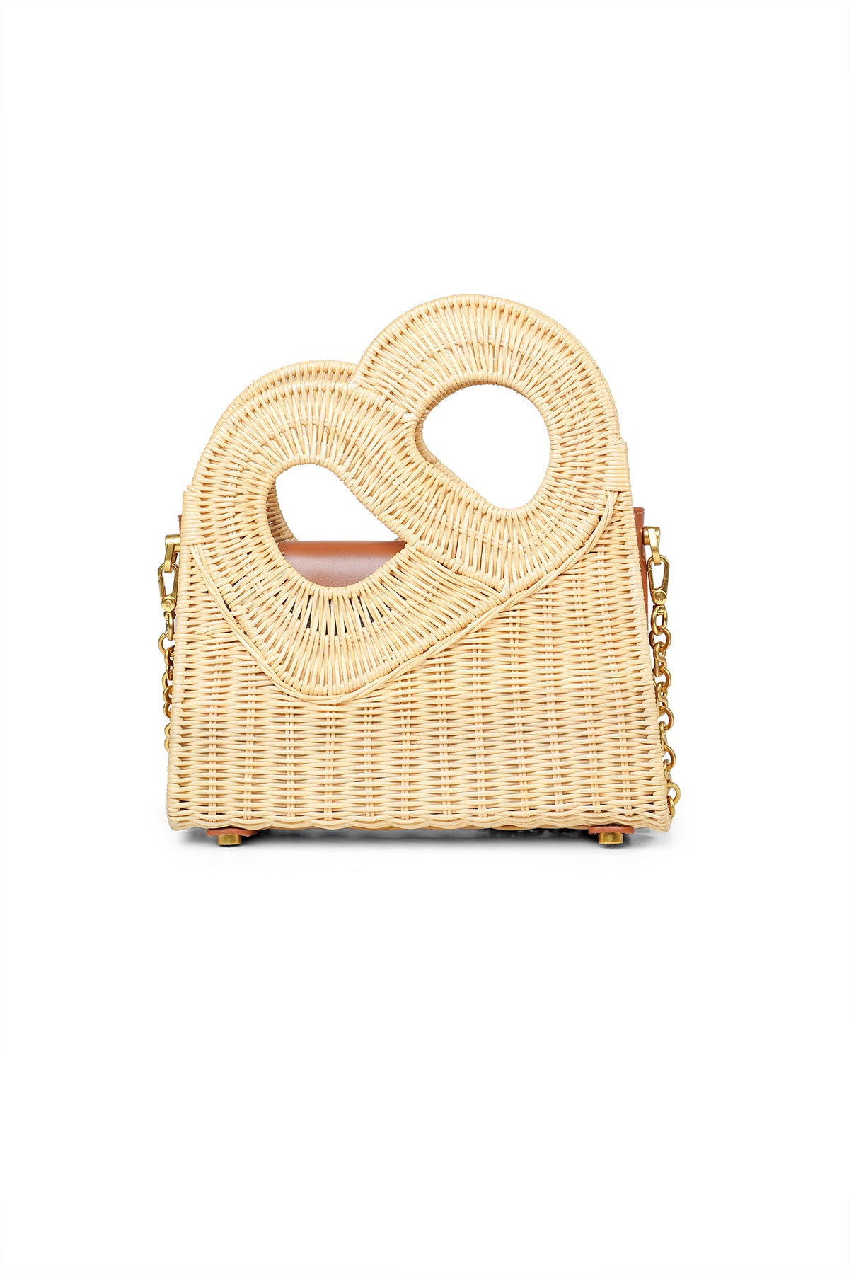 Hold Me Rattan Bag Medium - Caramel