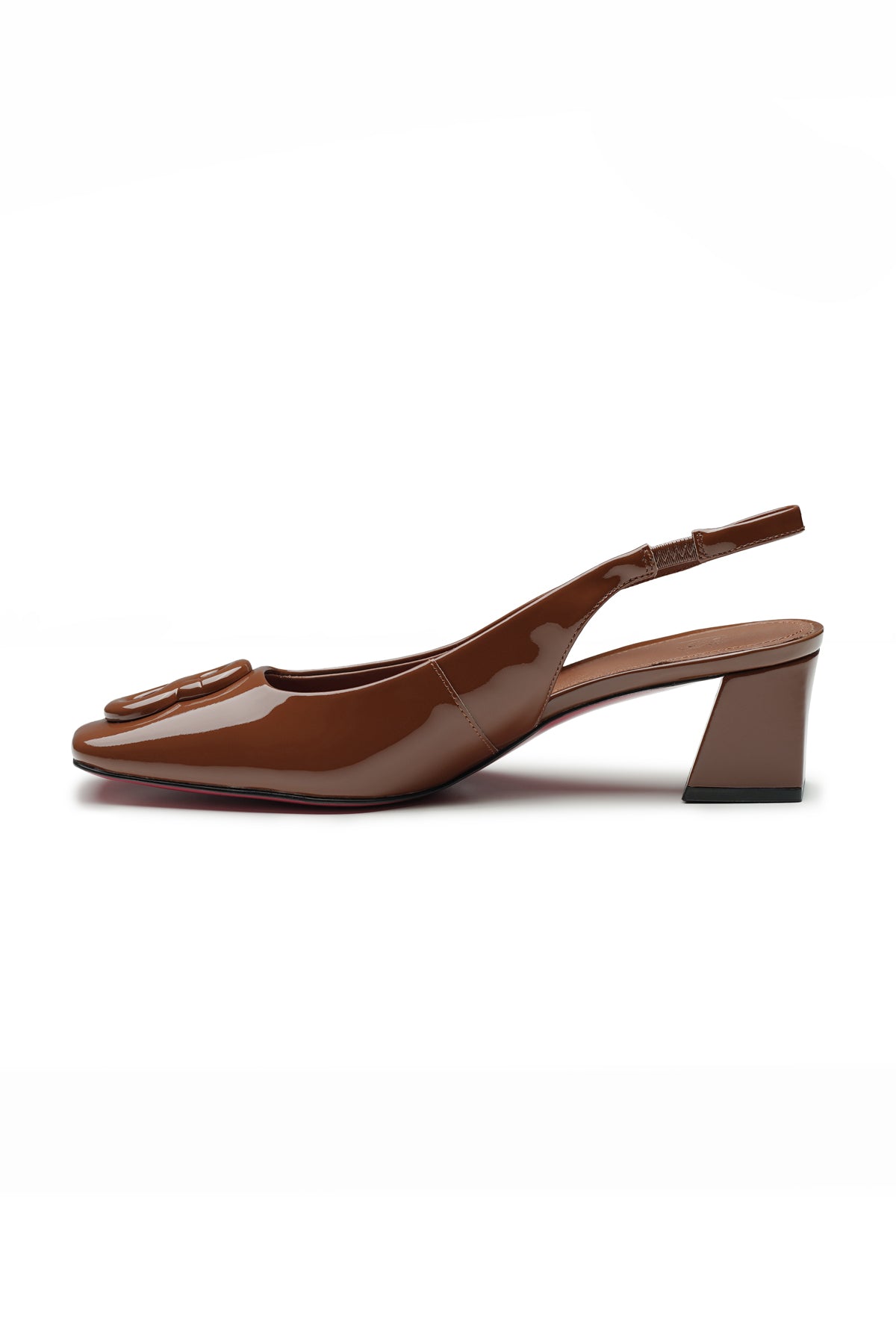 Jane Slingback Pump - Brown