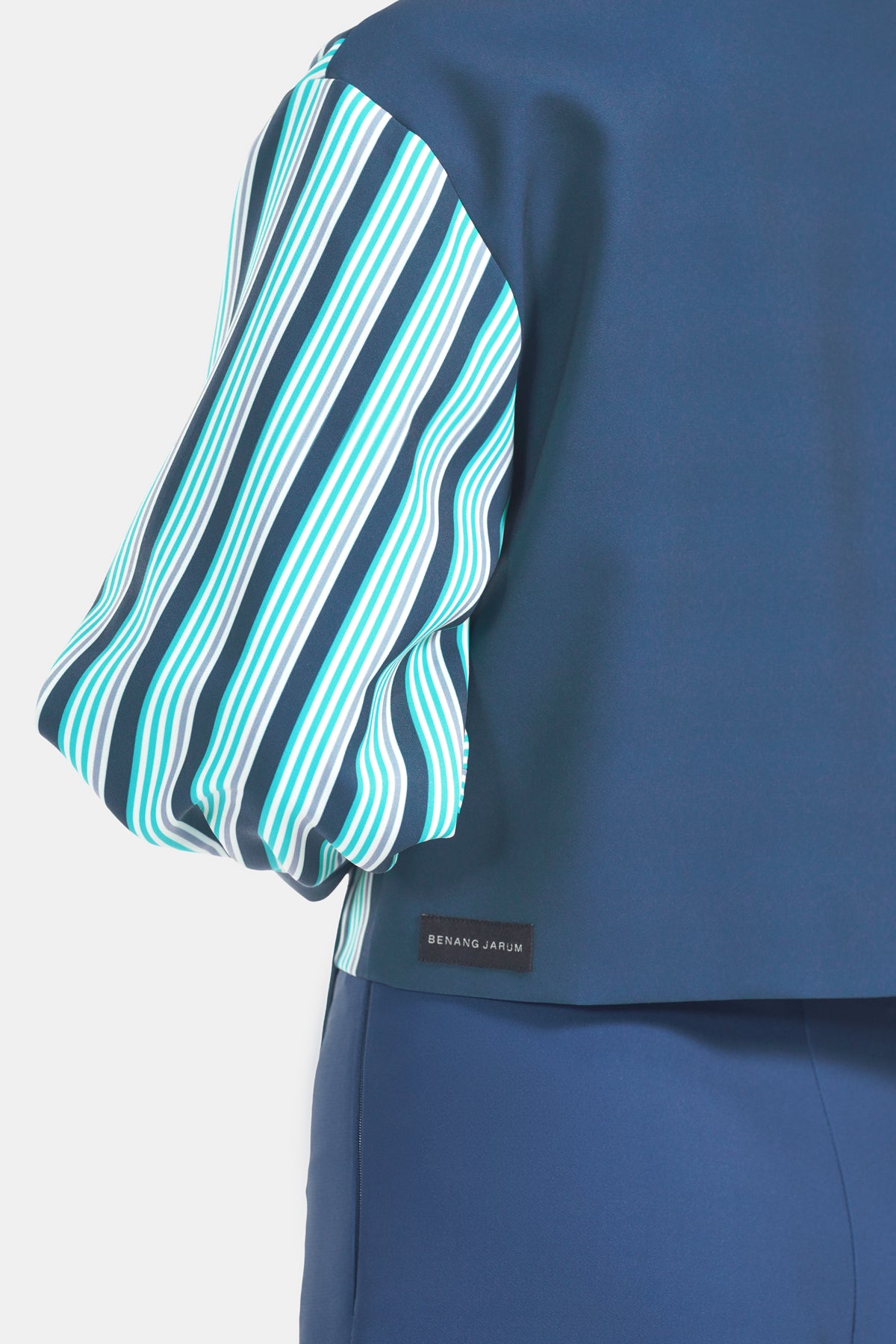 Jeniva Set Crop Jacket - Naval Blue