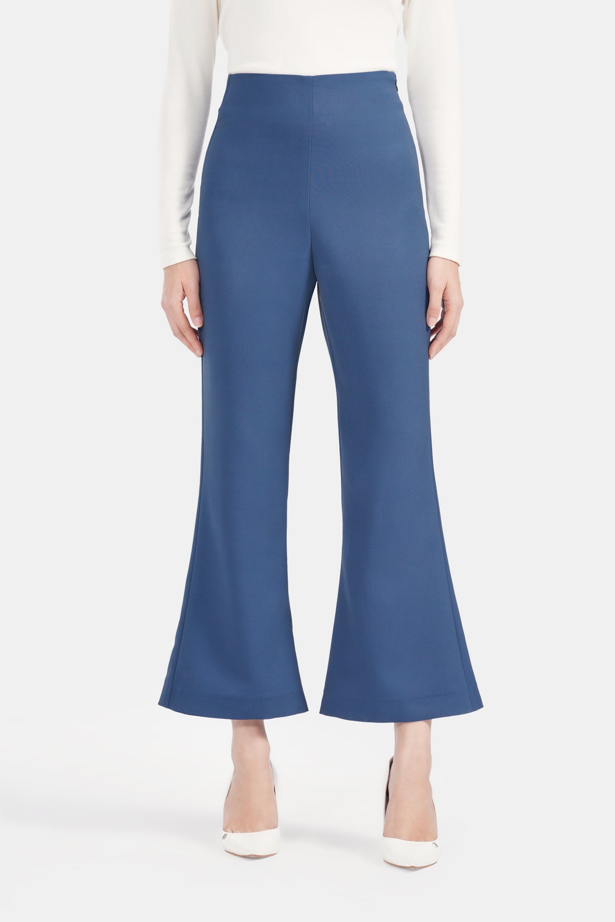 Jeniva Set Crop Jacket - Naval Blue
