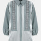 Karalyn Lace Shirt - Grey