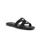 Kefi Sandal with Crystal - Black