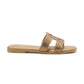 Kefi Sandal with Crystal - Gold