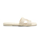 Kefi Slide Sandal - Mystic White