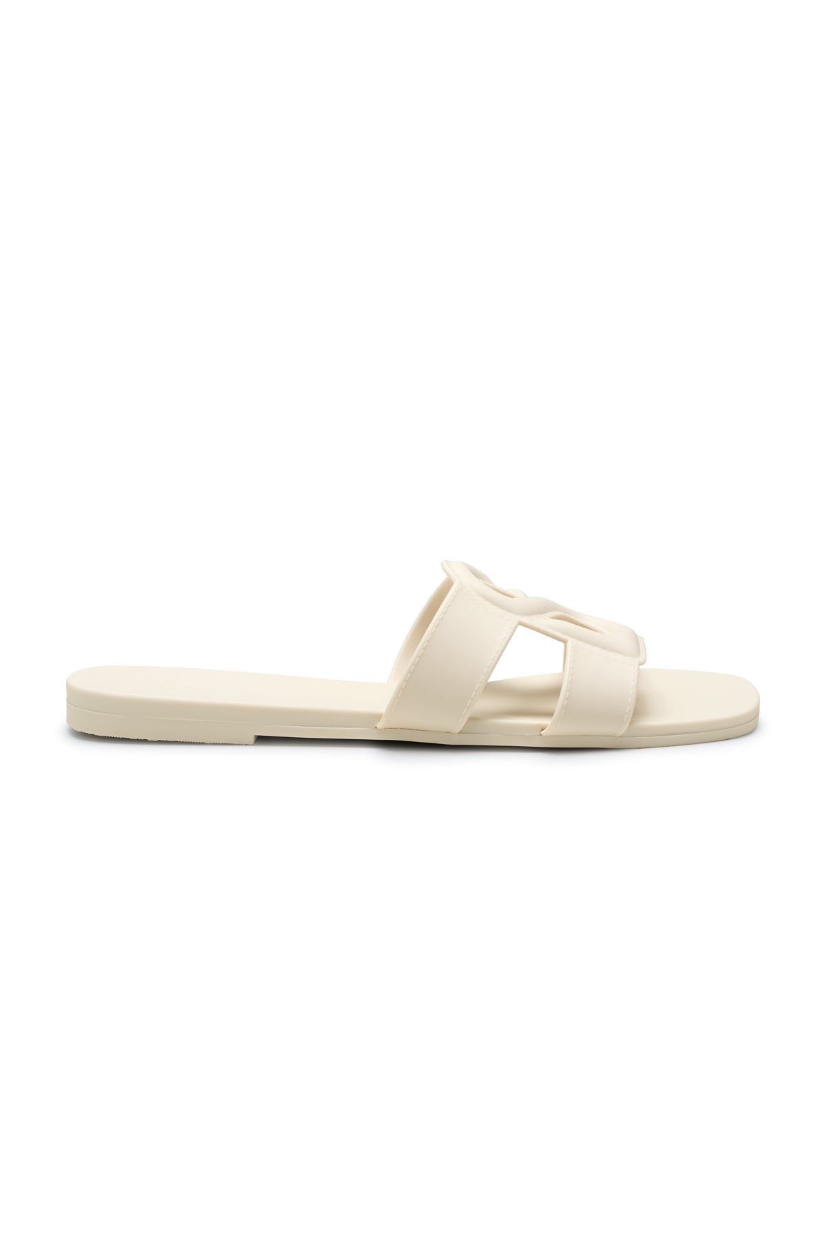 Kefi Slide Sandal - Mystic White