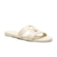 Kefi Slide Sandal - Mystic White