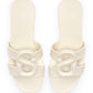 Kefi Slide Sandal - Mystic White