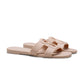 Kefi Slide Sandal - Nude Pink