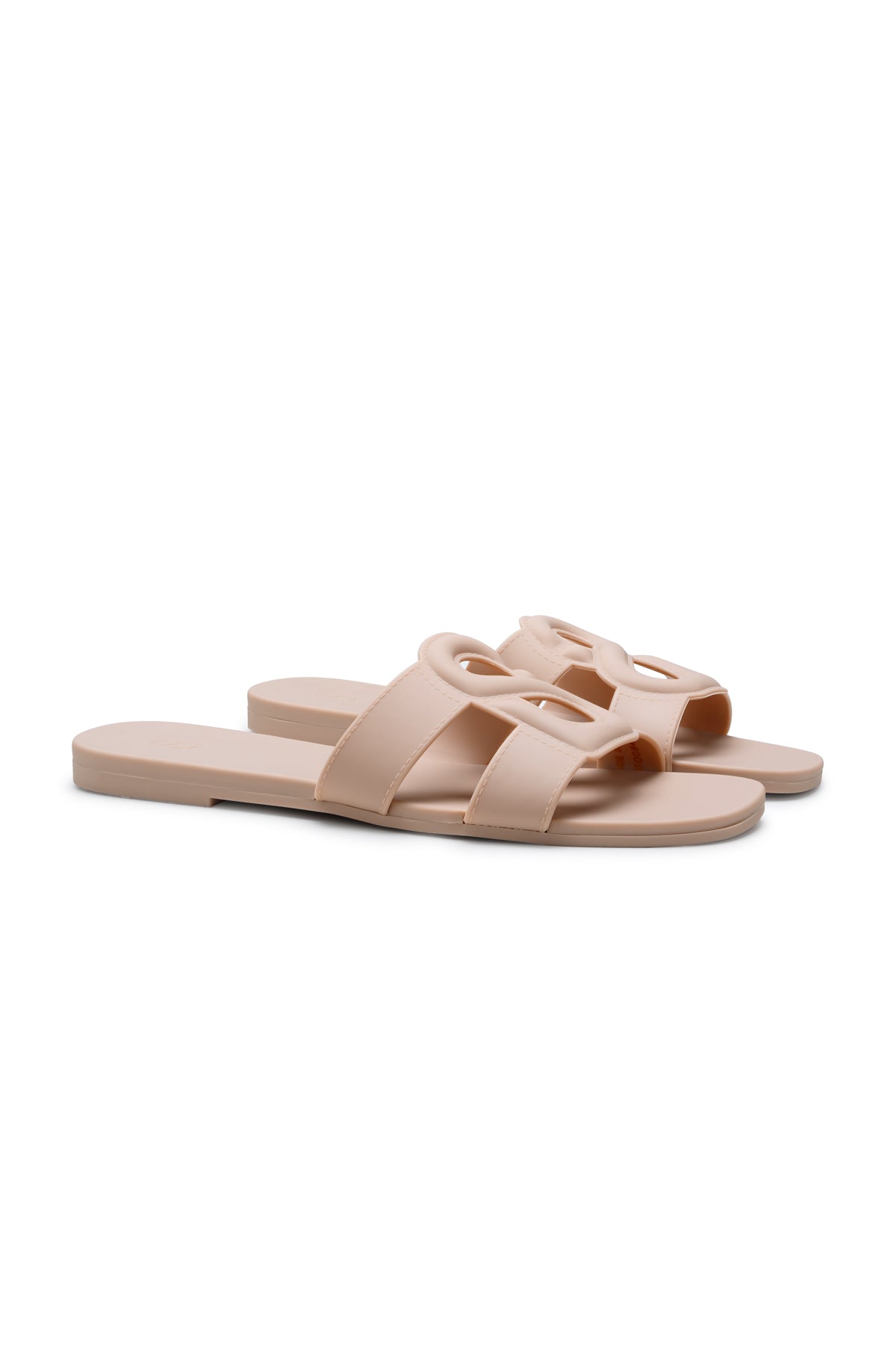 Kefi Slide Sandal - Nude Pink