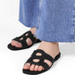 Kefi Slide Sandal - Black