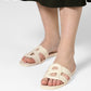 Kefi Slide Sandal - Mystic White