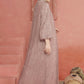 Khanum Tulle Maxi Dress - Dusty Pink