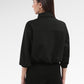 Kiana Zip Up Jacket - Black