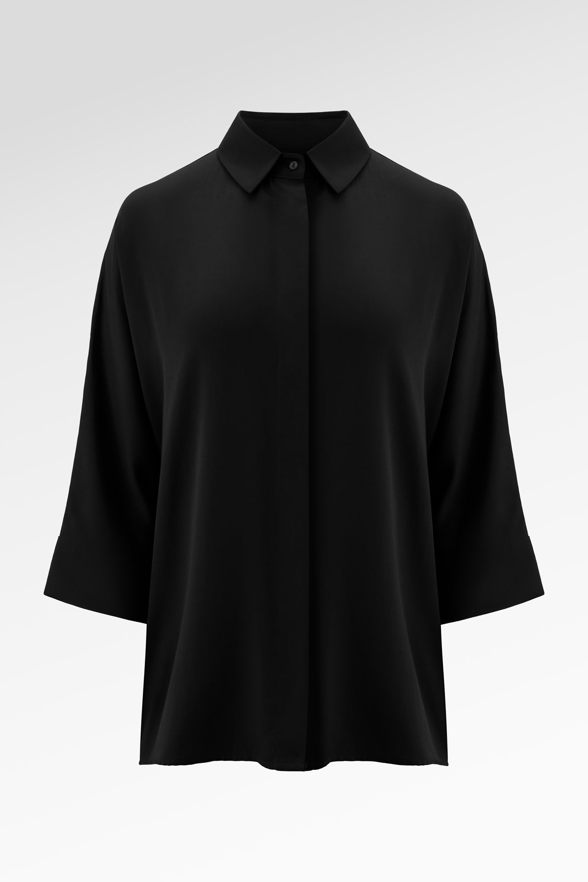 Kyla Oversize Shirt - Black
