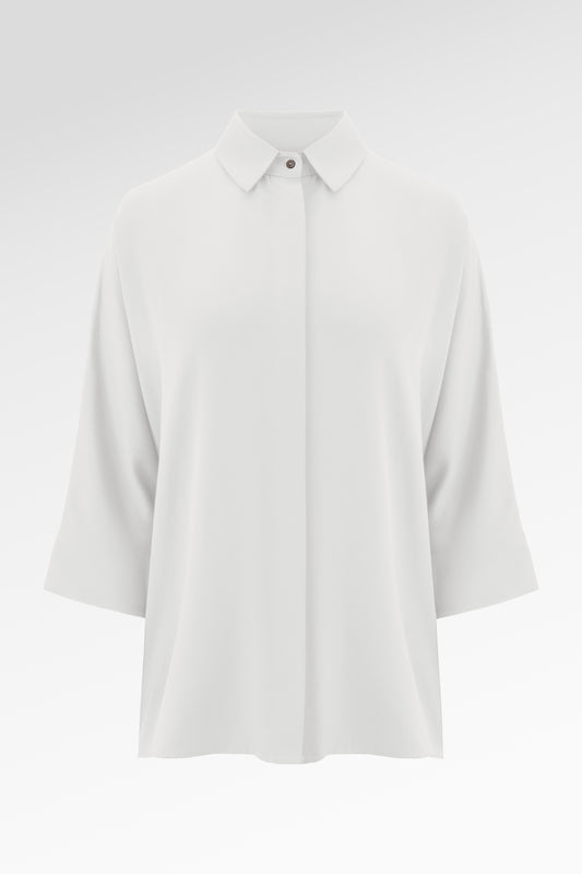 Kyla Oversize Shirt - Ivory