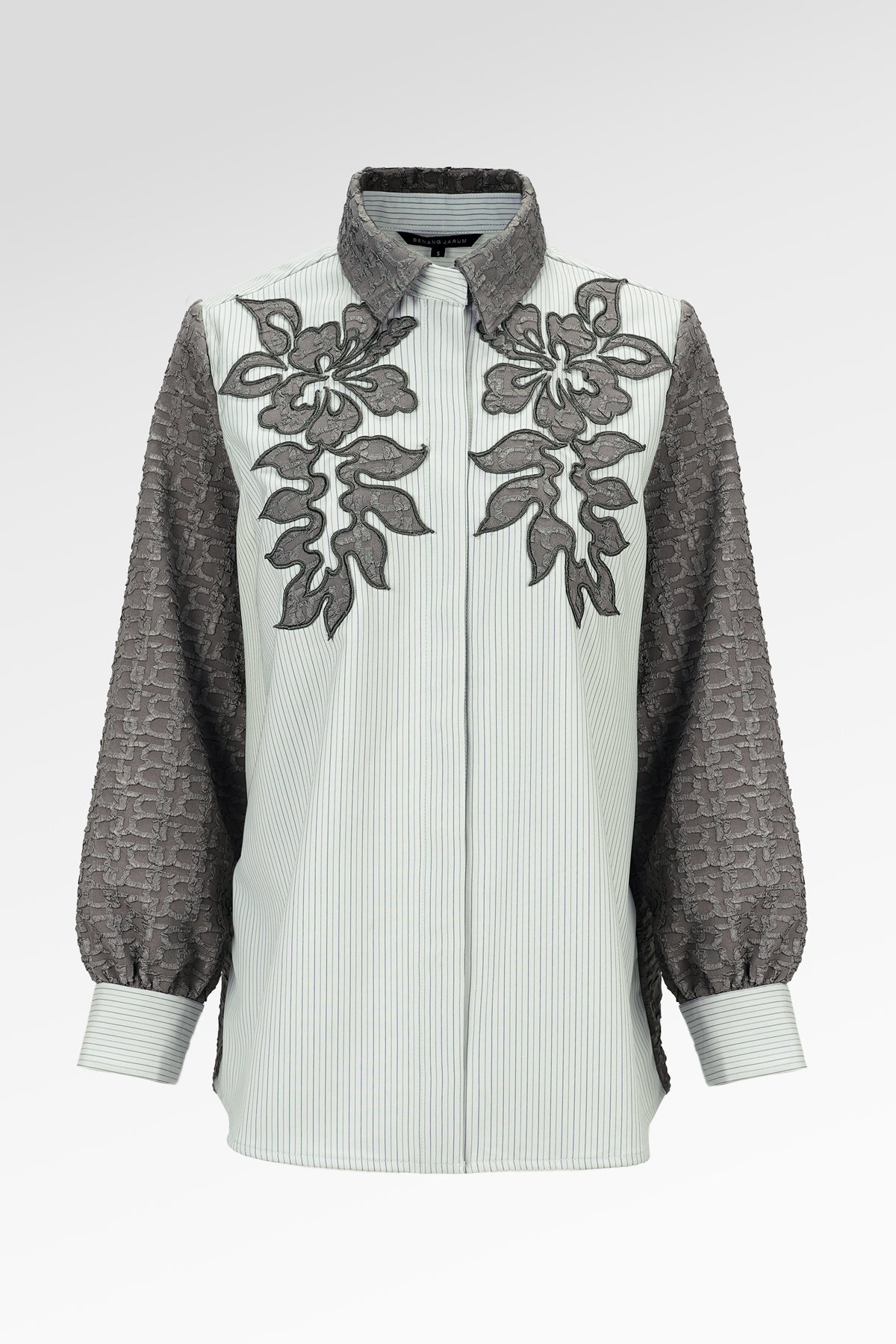 Lana Embroidery Shirt - Mocha Truffle