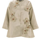 Lareina Embroidery Shirt - Khaki