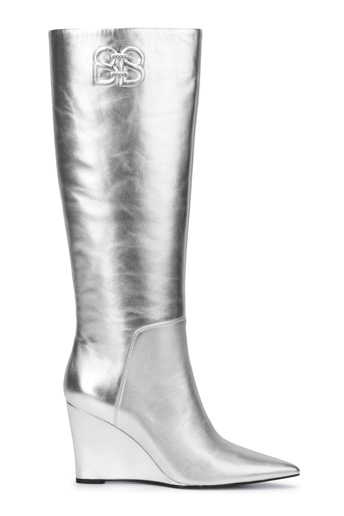 Lea Long Boots - Silver