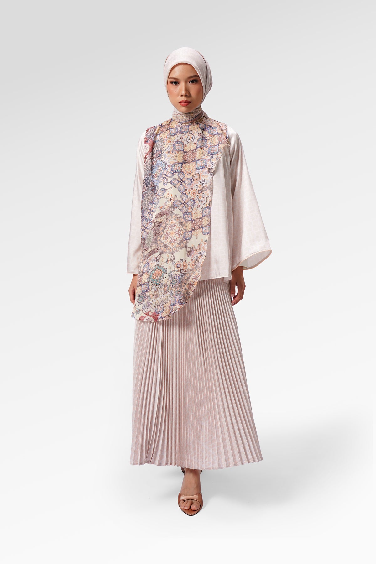 Marchesa Layer Blouse - Amber