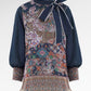 Marchesa Tie Bow Blouse - Majorelle