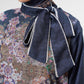 Marchesa Tie Bow Blouse - Majorelle