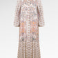 Marchesa Tiered Dress - Amber - S