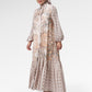 Marchesa Tiered Dress - Amber - S