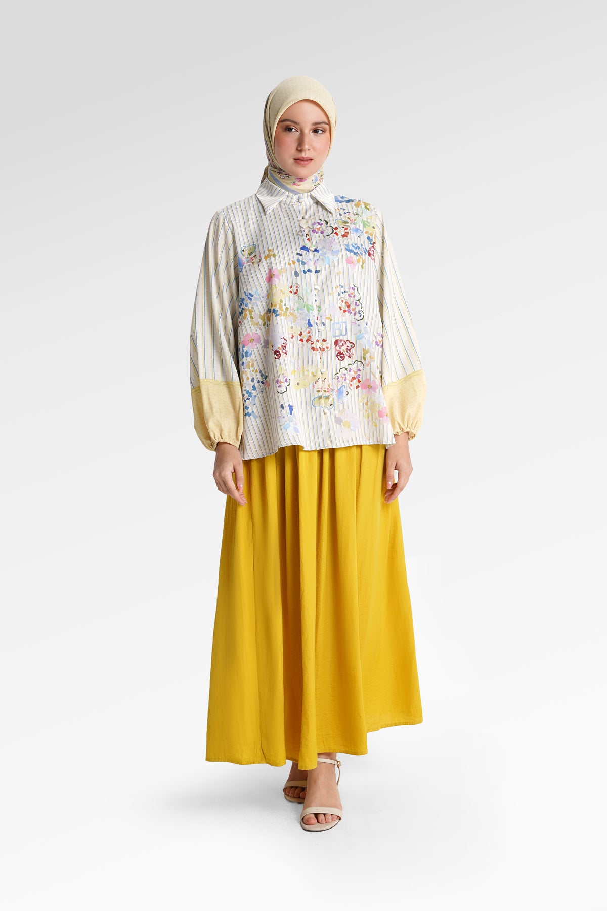 Metanoia Basic Puff Shirt - Monarch