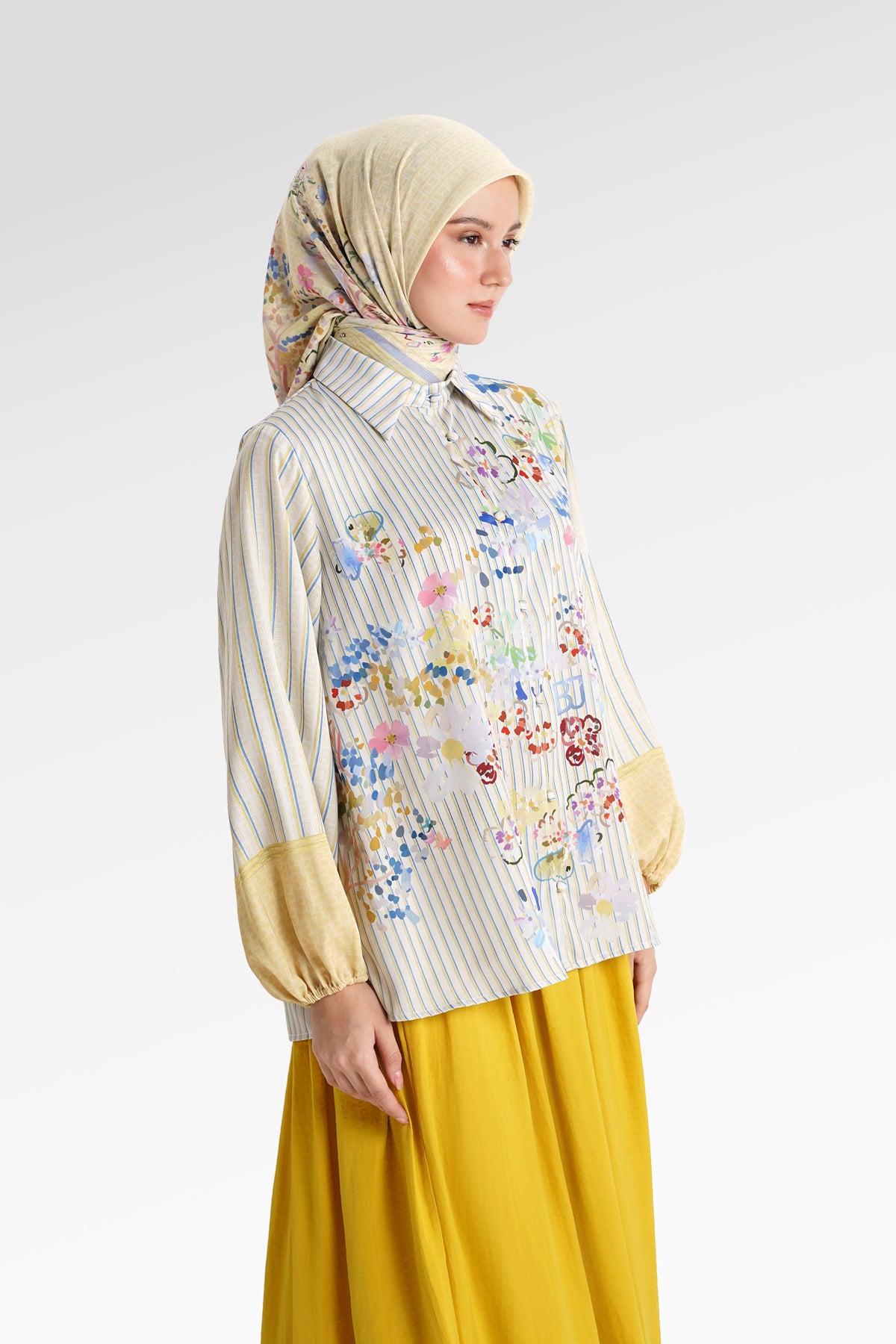Metanoia Basic Puff Shirt - Monarch