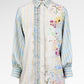 Metanoia Ruffle Shirt - Monarch