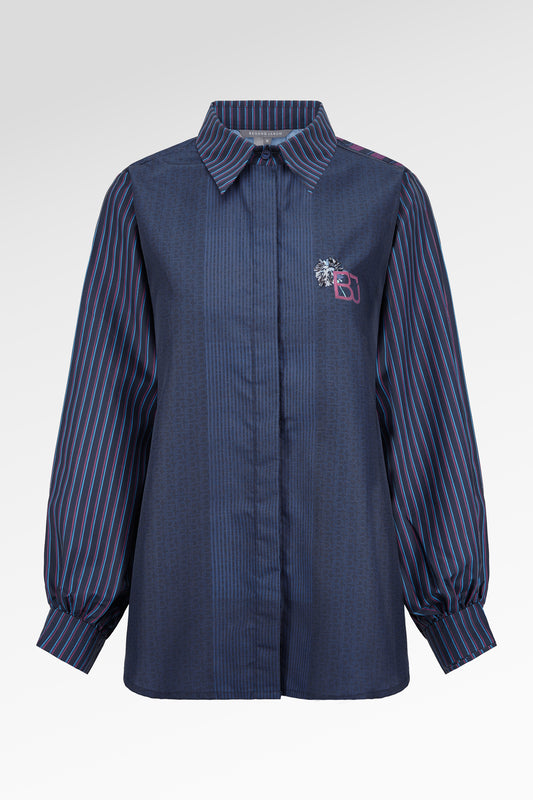 Metanoia Shirt - Blue Morpho