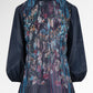Metanoia Smock Blouse - Blue Morpho