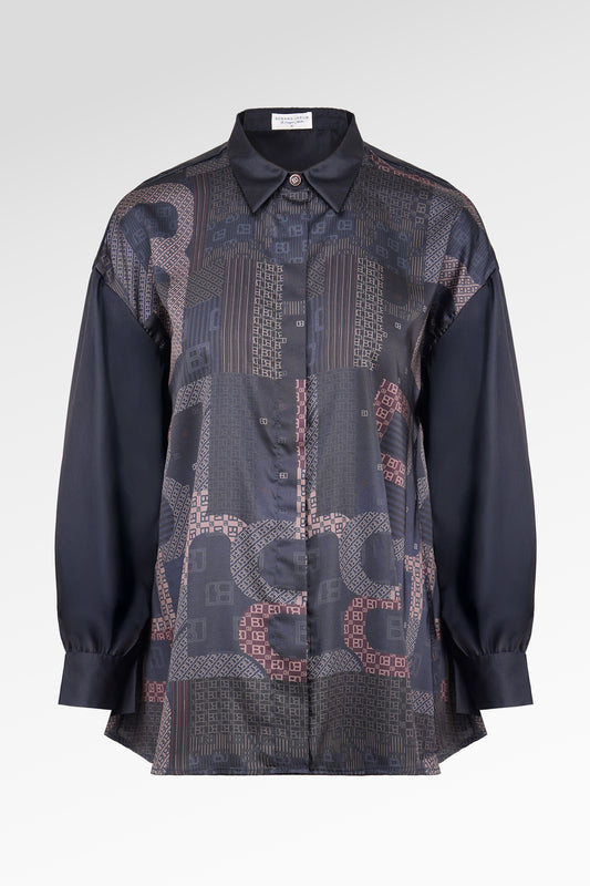 Mono Shirt - Black Choco