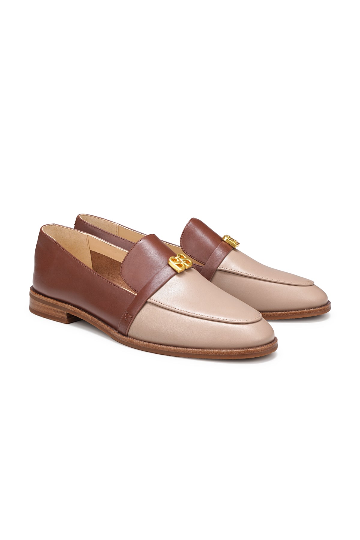 Madeline Deux Loafer - Brown/Beige