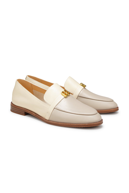 Madeline Deux Loafer - Grey/Cream