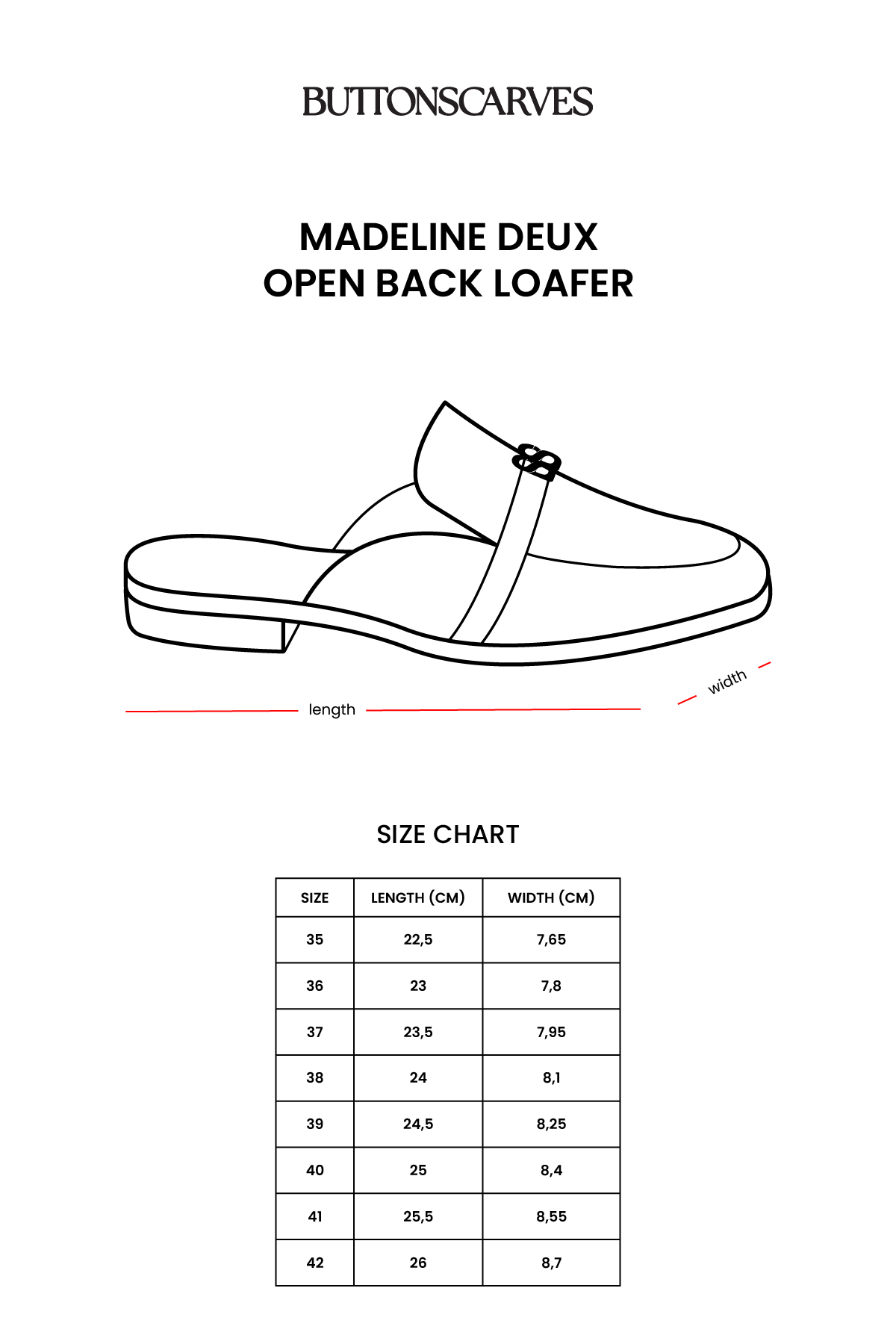 Madeline Deux Open Back Loafer - Dark Brown