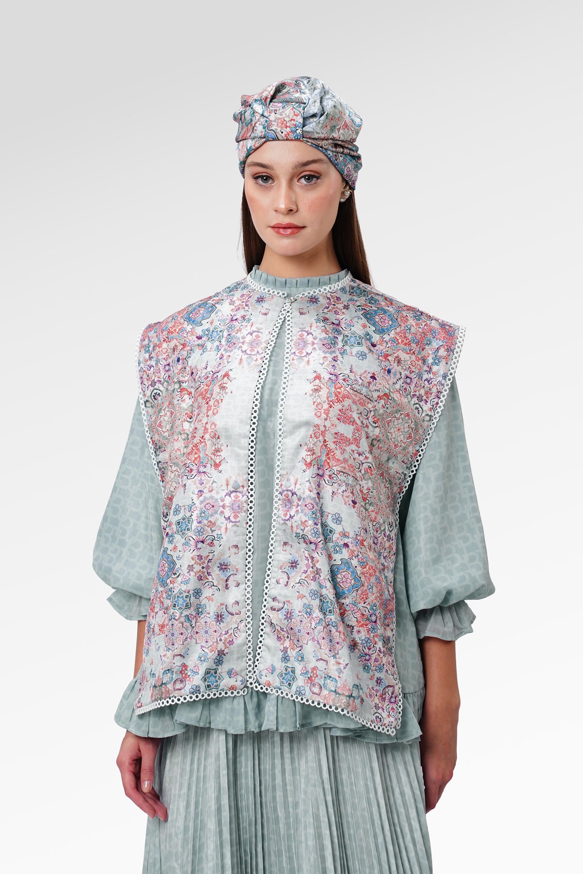 Marchesa Vest - Zellige - S/M