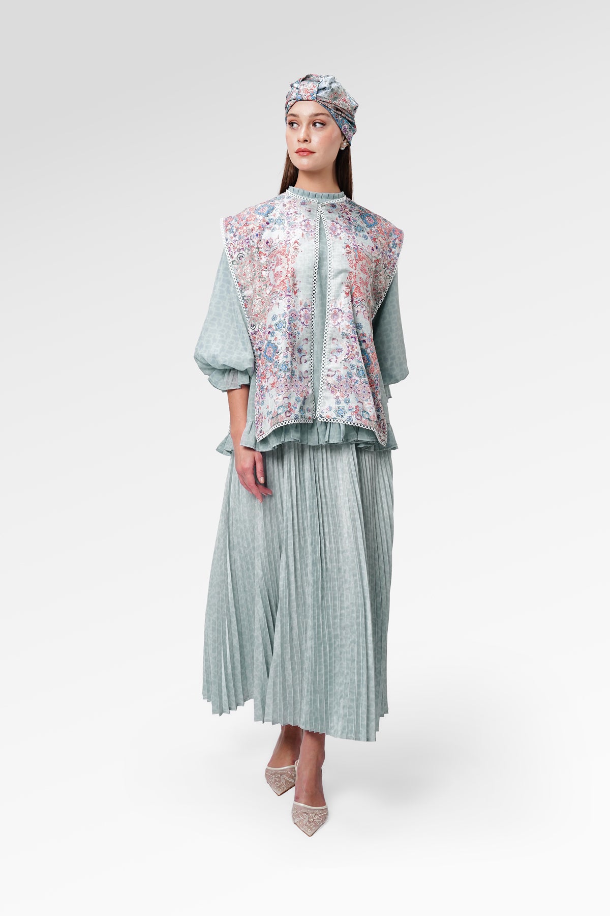 Marchesa Vest - Zellige - S/M