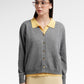 Marie Cardigan - Grey/Yellow